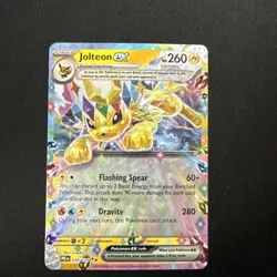 Jolteon Ex 30/131 Pokemon TCG S&V Prismatic Evolutions Double Rare Holo NM - Image 1