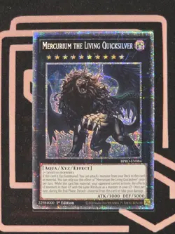 BPRO-EN084 Mercurium, the Living Quicksilver Starlight Rare 1st Ed YuGiOh - Image 1