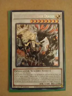 Yugioh! Ecclesia and the Dark Dragon BPRO-EN041 Secret Rare 1st Edition NM - Image 2