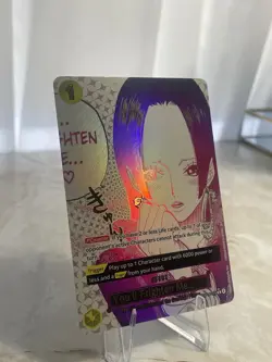 Bandai Boa Hancock OP14-118 You'll Frighten Me... Rare Foil event One Piece - Image 2