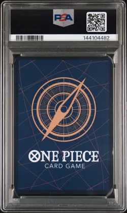 2025 ONE PIECE JPN OP14-THE AZURE SEA'S SEVEN ALT ART YOU'LL FRIGHTEN ME. PSA 10 - Image 2