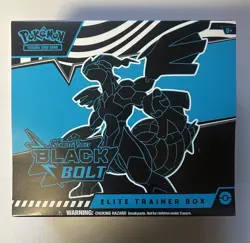 Black Bolt Elite Trainer Box Pokemon Trading Card Game FACTORY SEALED - Image 1