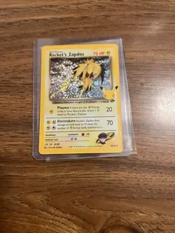 Pokemon TCG Rockets Zapdos Holo Card 15/132 Classic Collection Celebrations NM/M - Image 2