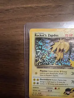Pokemon TCG Rockets Zapdos Holo Card 15/132 Classic Collection Celebrations NM/M - Image 3