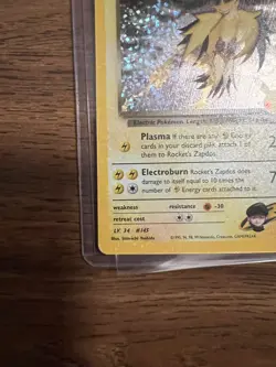 Pokemon TCG Rockets Zapdos Holo Card 15/132 Classic Collection Celebrations NM/M - Image 5