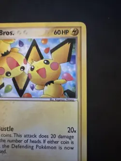 Pokemon TCG Pichu Bros. 016/017 Pop Series 3 Non-Holo Promo Card NM-LP - Image 4