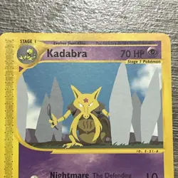 Kadabra Skyridge 69/144 Pokemon Card 2003 - Image 2
