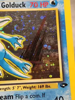 Misty's Golduck 12/132 Holo Rare Gym Challenge Pokemon Card - Image 3
