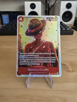 Monkey D. Luffy OP12-015 SR Legacy of the Master - ONE PIECE Card Game ENGLISH - Image 1
