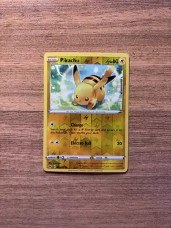 Pikachu 065/202 Sword & Shield Reverse Holo Common Pokemon Card TCG English NM - Image 1