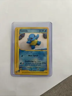 Pokemon Squirtle TCG Card 131/165 Expedition Base Set - NM/LP - Image 1