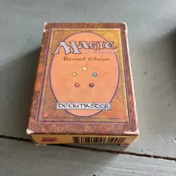 MTG Revised Edition Starter Deck (60 Cards) Instruction/Manual/Box Send Offers - Image 3