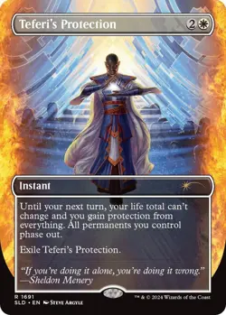 Teferi's Protection (1691) (Non-Foil) - Secret Lair Drop Series (SLD) - Image 1