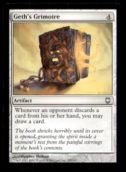 Geth's Grimoire LP Light Play Darksteel MTG [12312] - Image 1