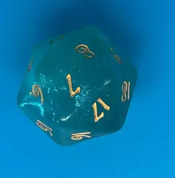 MTG Lorwyn Eclipsed Oversized D20 spindown life counter dice - Image 2
