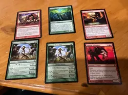 6x MTG Commander rares, mythic, and foils Mixed lot MN to good condition - Image 1