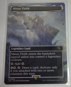 Minas Tirith (0420) (Borderless) LTR 420 - Normal - NM - Magic the Gathering - Image 1