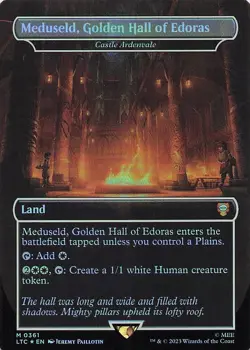 Meduseld, Golden Hall of Edoras- Ardenvale Commander: Lord of the Rings Foil - Image 1