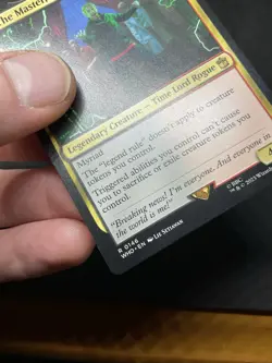 The Master, Multiplied Universes Beyond: Doctor Who Regular MTG 0146 LP - Image 5