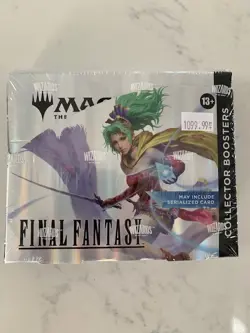 MTG Magic The Gathering Final Fantasy Collector Boosters English Box New Sealed - Image 1