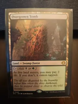 Overgrown Tomb - Lorwyn Eclipsed - ECL MTG - Image 1