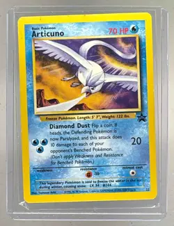 Articuno 1999 Pokemon The Power of One Black Star Promo #22 - Image 1