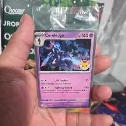 Ceruledge - (Pokemon Day 2024) (Cosmos Holo) 040/091 Sealed Holo Promo Pokemon - Image 1