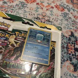POKEMON SWORD SHIELD EVOLVING SKIES 3-PACK Blister BOOSTER EISCUE PROMO SEALED “ - Image 3