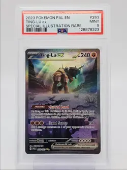 TING-LU EX 2023 POKEMON PALDEA EVOLVED SPECIAL ILLUSTRATION RARE PSA 9 Q0004 - Image 1
