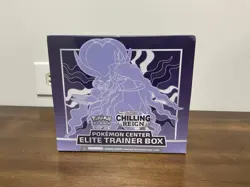 Pokemon Sword & Shield Chilling Reign Shadow Rider Pokemon Center ETB Sealed - Image 1