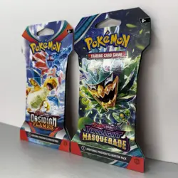 Pokemon TCG SCARLET & VIOLET Obsidian Flames & Twilight Masquerade Booster Pack - Image 5