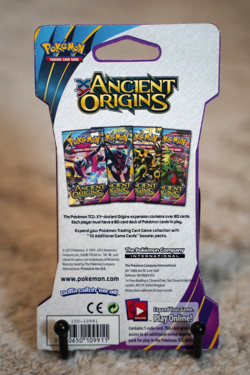 Sealed Pokemon TCG XY Ancient Origins Rayquaza Hanger Sleeved Booster Pack New - Image 2