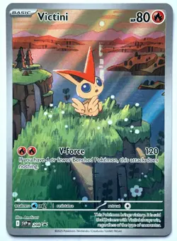 Victini 208 - Pokemon TCG - SV Black Star Promo - M/NM - Image 1