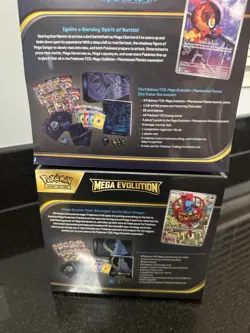 Pokemon TCG ETB Elite Trainer Boxes Phantasmal Flames Mega Evolution Lucario New - Image 3