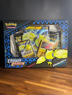 Pokemon [Sealed] Crown Zenith Regieleki V Collection Box - Image 1