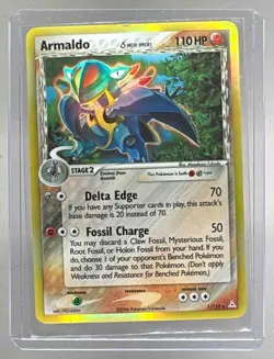 Armaldo Delta Species 2006 Pokemon EX Holon Phantoms #1 - Image 1