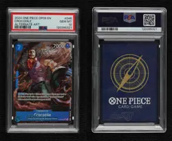 2024 One Piece Emperors in the New World OP09 SR Alt Art Crocodile PSA 10 GEM MT - Image 3