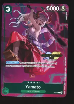 2024 One Piece Card Game Yamato CS Celebration Pack 008 CHAMPIONSHIP - Image 1
