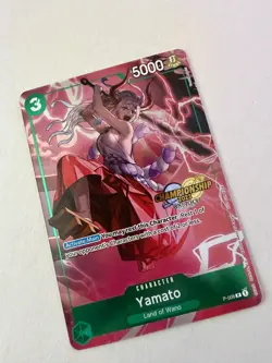 2024 One Piece Card Game Yamato CS Celebration Pack 008 CHAMPIONSHIP - Image 3