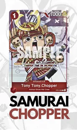 2023 One Piece Tony Tony Chopper 25th Anniversary ST01-006 PSA 9 MINT - Image 3