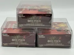 Lot of (3) One Piece TCG EN PRB-02 The Best Vol. 2 Booster Boxes SEALED - Image 4