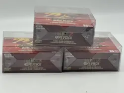 Lot of (3) One Piece TCG EN PRB-02 The Best Vol. 2 Booster Boxes SEALED - Image 5
