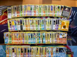 Vintage Pokemon Card Lot Fire Flareon Gyarados Meowth Ampharos Energy 260+ - Image 2