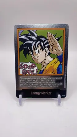 Energy Marker E-83 Silver Manga Booster 02 Dragon Ball Fusion Tcg Card English - Image 1