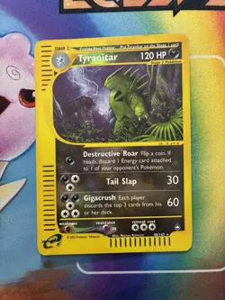 Vintage Pokemon Card Lot E Series Haunter Tyranitar Growlithe Donphan 44 Cards - Image 4
