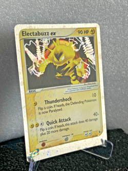 Electabuzz ex 97/109 EX Ruby Sapphire Pokemon Card Strong LP NM- TCG - Image 1