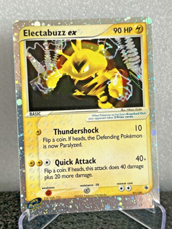 Electabuzz ex 97/109 EX Ruby Sapphire Pokemon Card Strong LP NM- TCG - Image 2