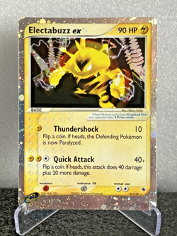 Electabuzz ex 97/109 EX Ruby Sapphire Pokemon Card Strong LP NM- TCG - Image 3