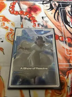 GD03 A Show of Resolve (SP) U+ English. Gundam Card Game Steel Requiem. GD01-100 - Image 2