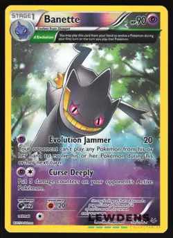 Banette - 32/108 - Rare Reverse Holo - Roaring Skies - Pokemon Card - Image 1